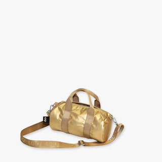 METALLIC Gold Small Weekender
