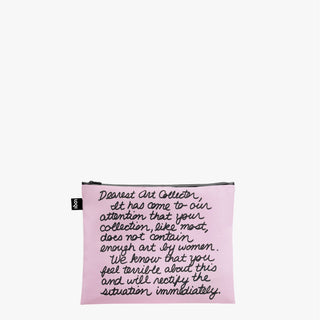 GUERRILLA GIRLS Recycled Zip Pockets
