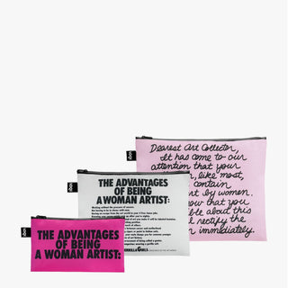 GUERRILLA GIRLS Recycled Zip Pockets