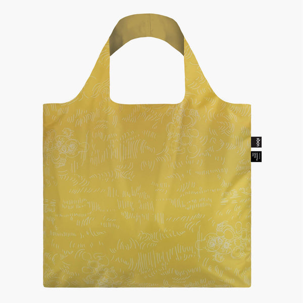 LOQI Museum Vincent Van Gogh's Vase with Sunflowers Reusable Shopping Bag