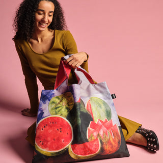 FRIDA KAHLO Viva la Vida, Watermelons Recycled Bag