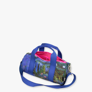 CLAUDE MONET Water Lilies Neon Recycled Medium Weekender