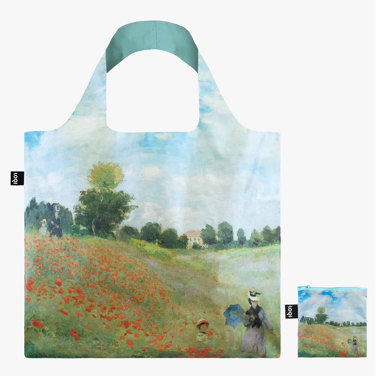 CLAUDE MONET Wild Poppies Recycled Bag