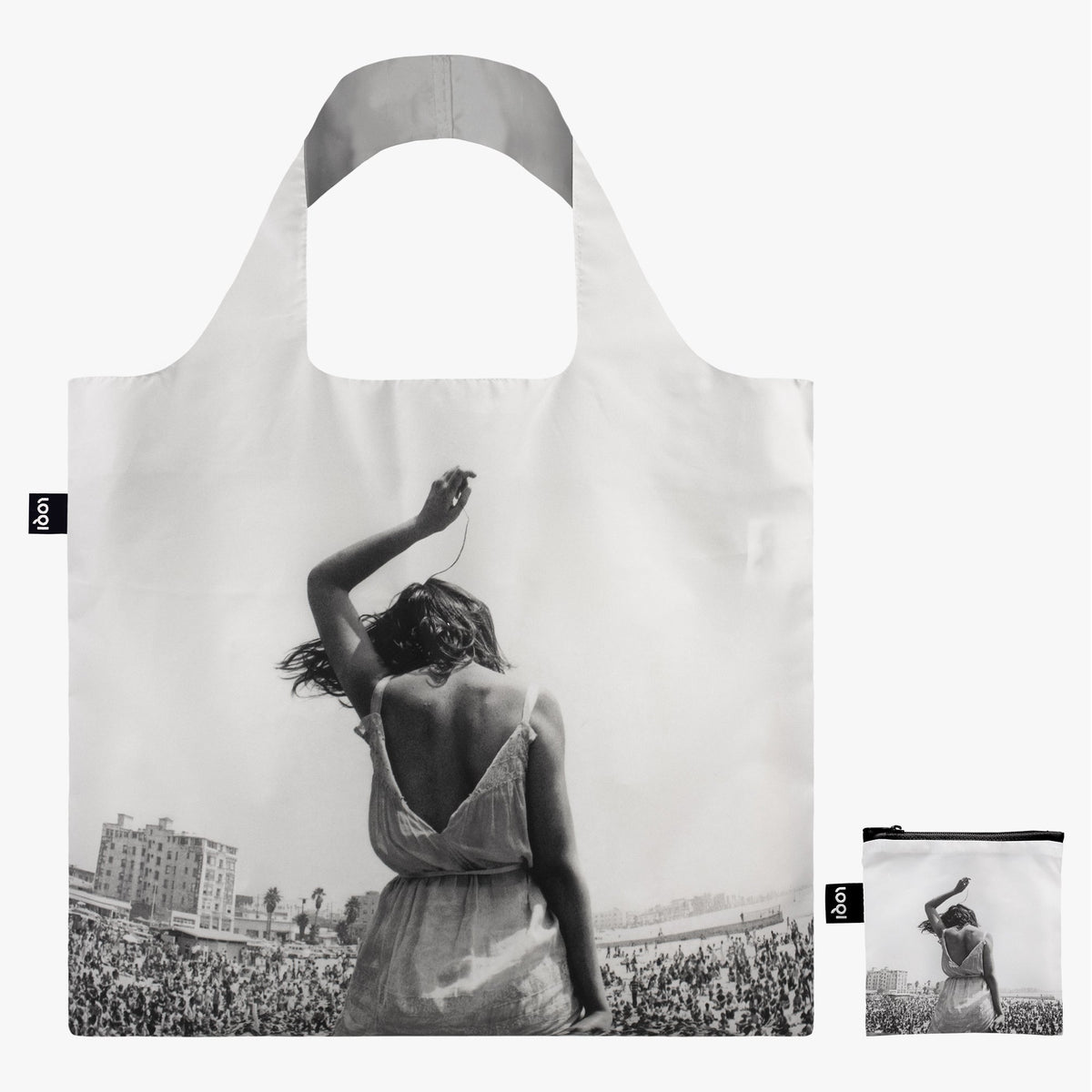 DENNIS STOCK Venice Beach Rock Festival Recycled Bag