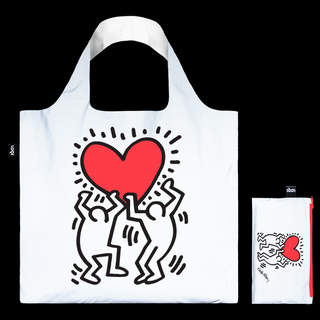 KEITH HARING Dancing Heart Reflective Bag