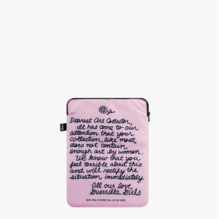 GUERRILLA GIRLS Dearest Art Collector Recycled Laptop Sleeve