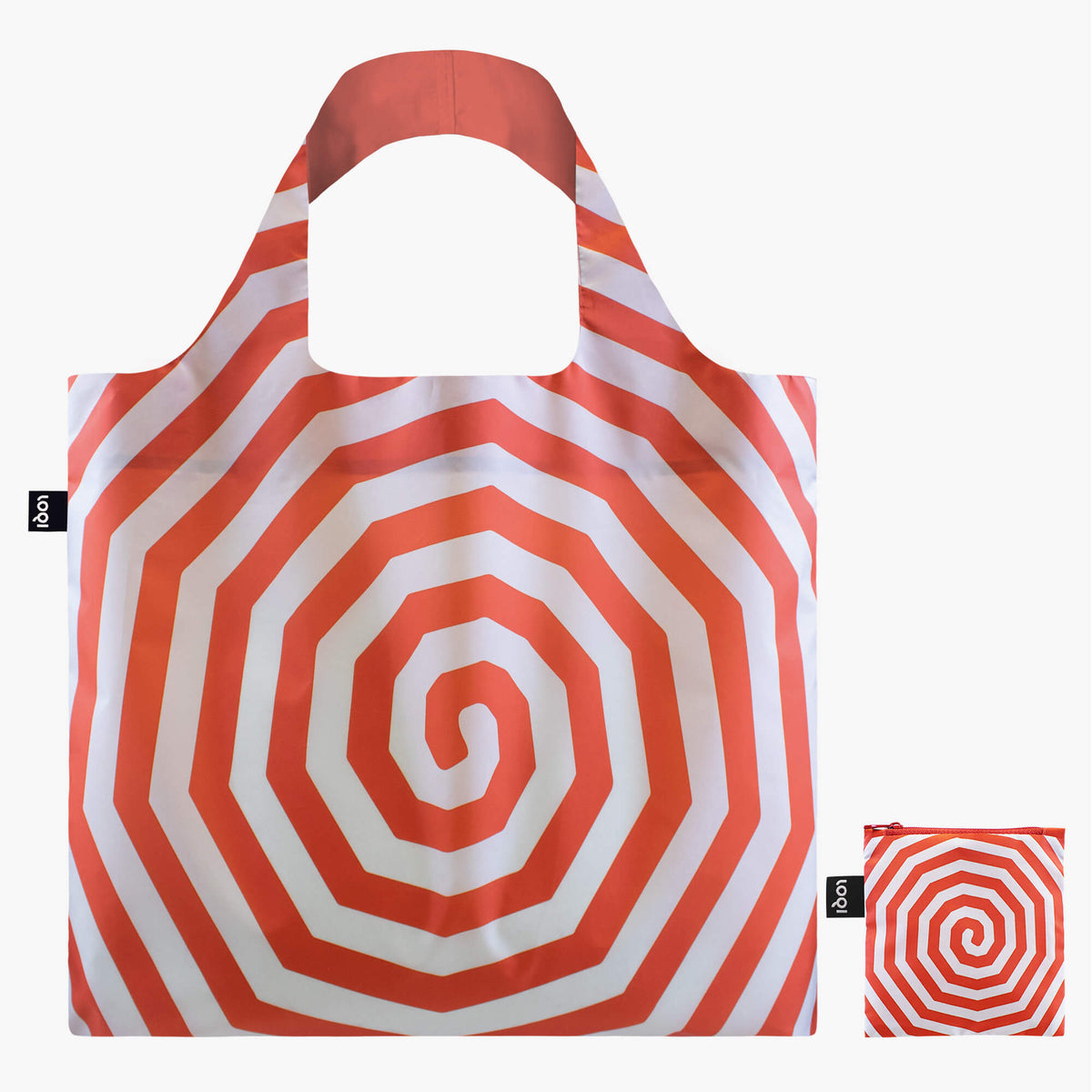 LOUISE BOURGEOIS Spirals Red Recycled Bag