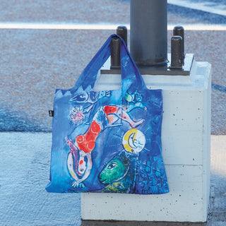 MARC CHAGALL The Blue Circus Recycled Bag