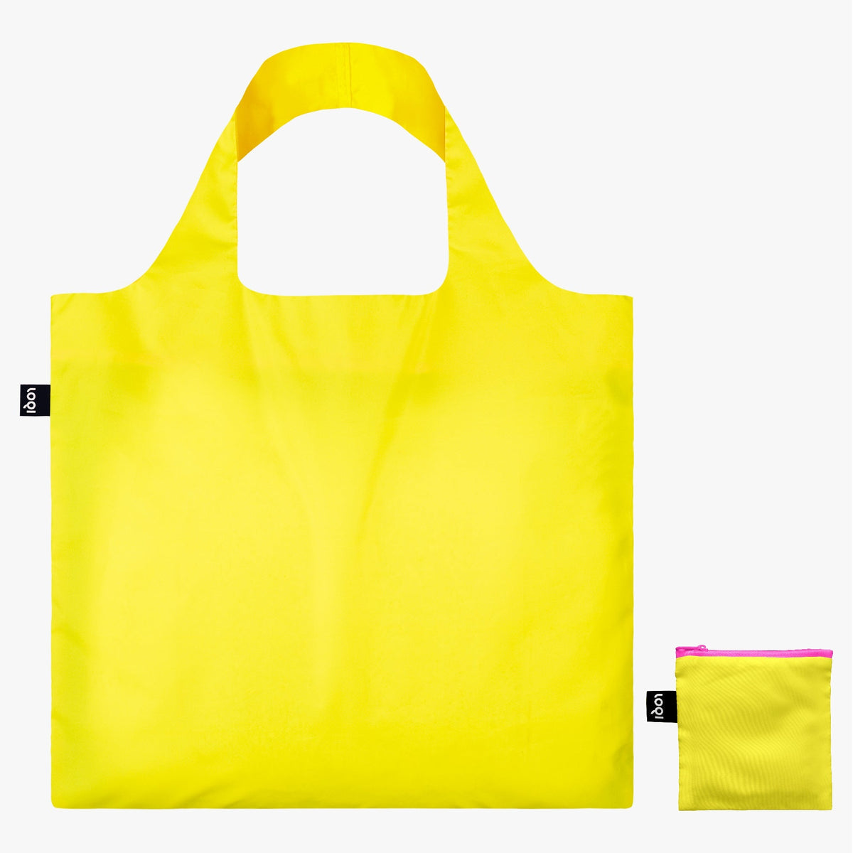 Neon Yellow Recycled Bag