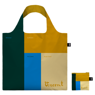 VINCENT VAN GOGH Sunflowers in a Vase Recycled Bag