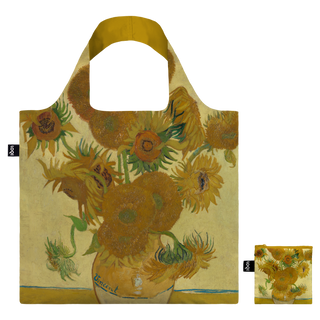 VINCENT VAN GOGH Sunflowers in a Vase Recycled Bag