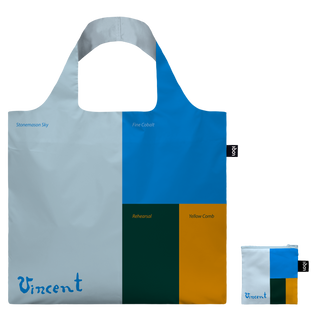 VINCENT VAN GOGH A Wheatfield with Cypresses Recycled Bag