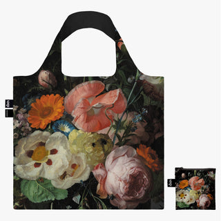 RACHEL RUYSCH Still Life with Flowers Recycled Bag