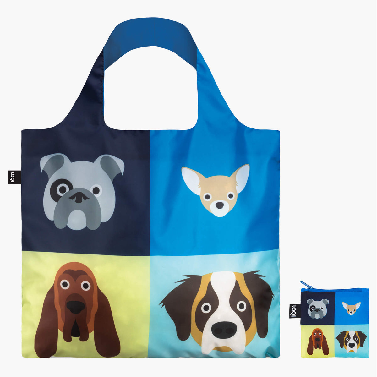 STEPHEN CHEETHAM Dogs Recycled Bag