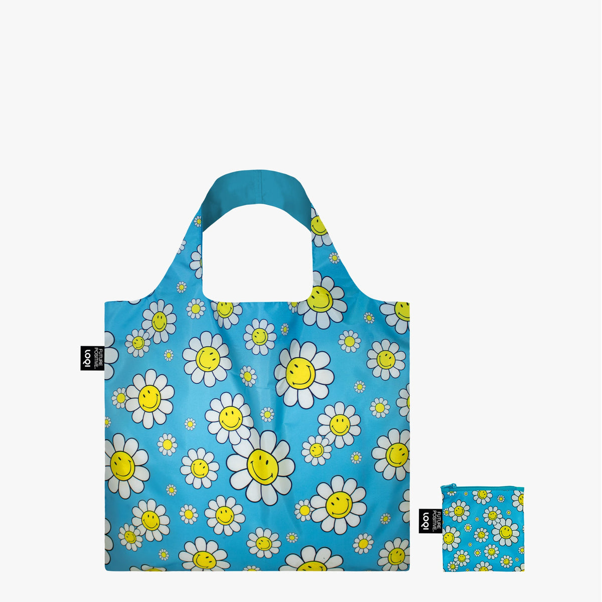 SMILEY Flowers Aquarius Small Recycled Bag