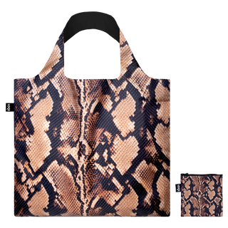 SNAKE Brown Recycled Bag