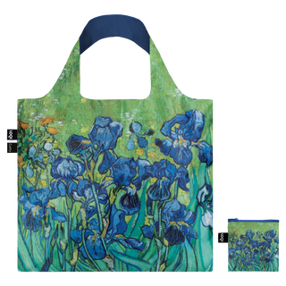 VINCENT VAN GOGH Irises (detail) Recycled Bag