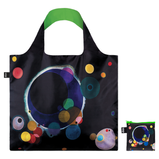 VASILY KANDINSKY Several Circles Recycled Bag