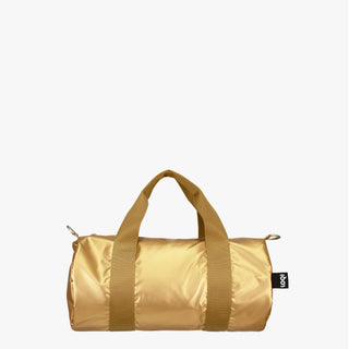 METALLIC Gold Small Weekender