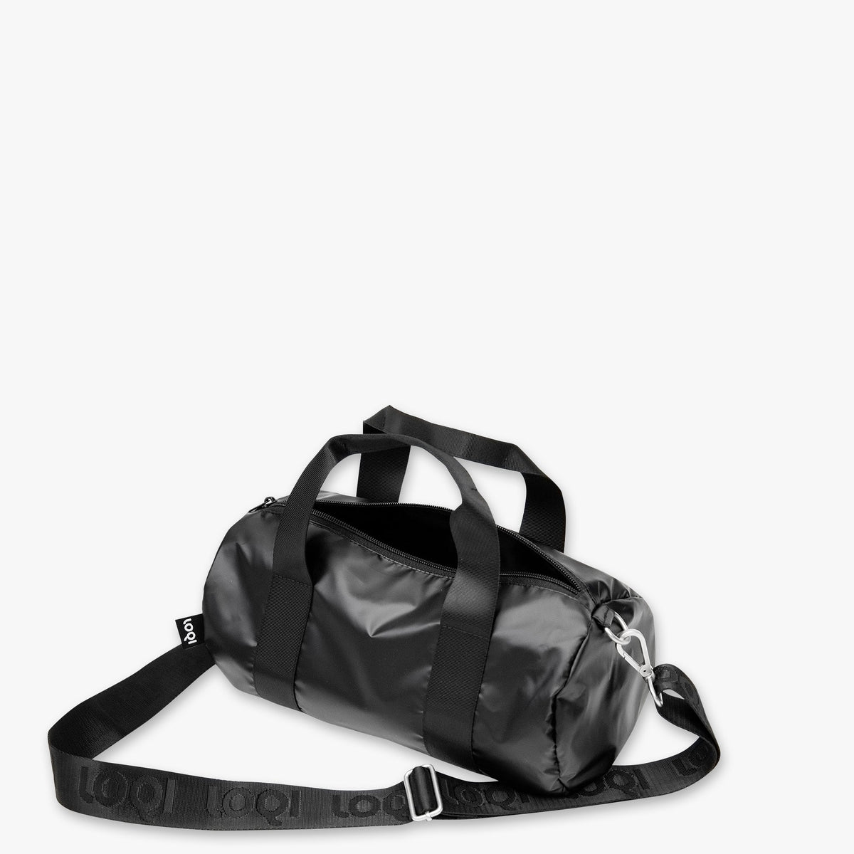 METALLIC Black Medium Weekender