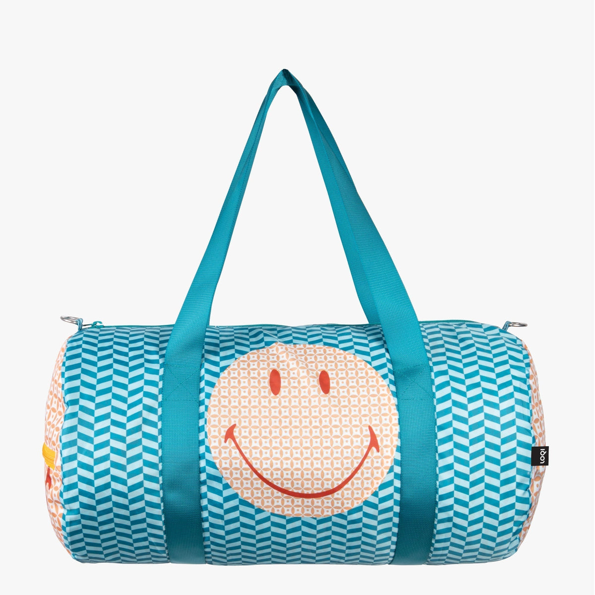 SMILEY Geometric Recycled Weekender