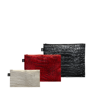 CROCODILE Recycled Zip Pockets