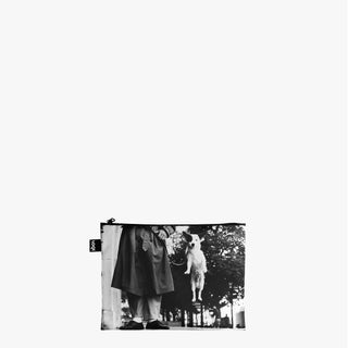 ELLIOTT ERWITT Eiffel Tower, Dog Jumping and California Kiss Zip Pockets