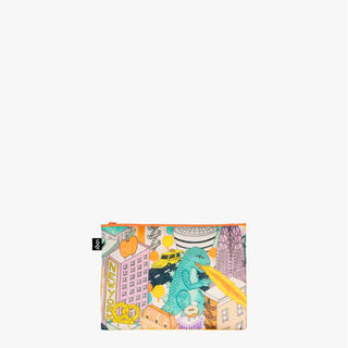 JACQUELINE COLLEY Pop Culture New York Recycled Zip Pockets