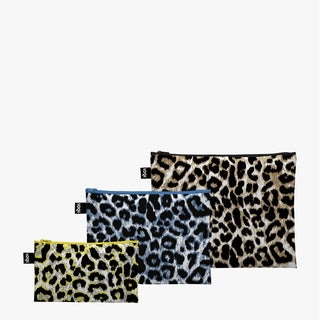 LEOPARD Dusk, Twilight and Sunset Recycled Zip Pockets