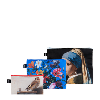 MAURITSHUIS Vermeer, de Heem, Fabritius Recycled Zip Pockets