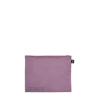 IMPRESSIONISM Seurat, Monet, Van Gogh Recycled Zip Pockets