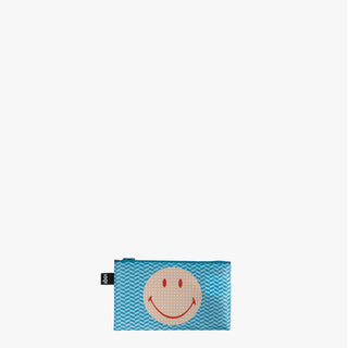 SMILEY Blossom & Geometric Recycled Zip Pockets