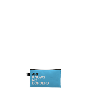SIDE EFFECTS Art Knows No Borders, Art is Cheaper than Therapy, Art May Cause Addiction Recycled Zip Pockets