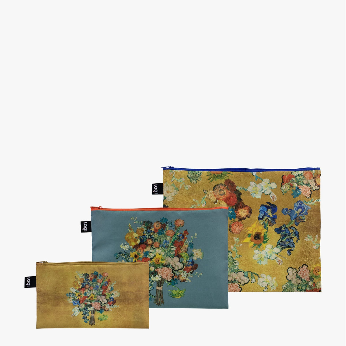 VAN GOGH MUSEUM Flower Recycled Zip Pockets