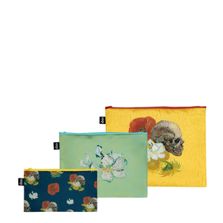 VAN GOGH MUSEUM Skull Recycled Zip Pockets