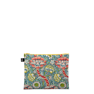 WILLIAM MORRIS Wandle, The Orchard, The Strawberry Thief Recycled Zip Pockets