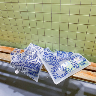 ERIC SCHWARZ Looking for Love Transparent Milky Bag