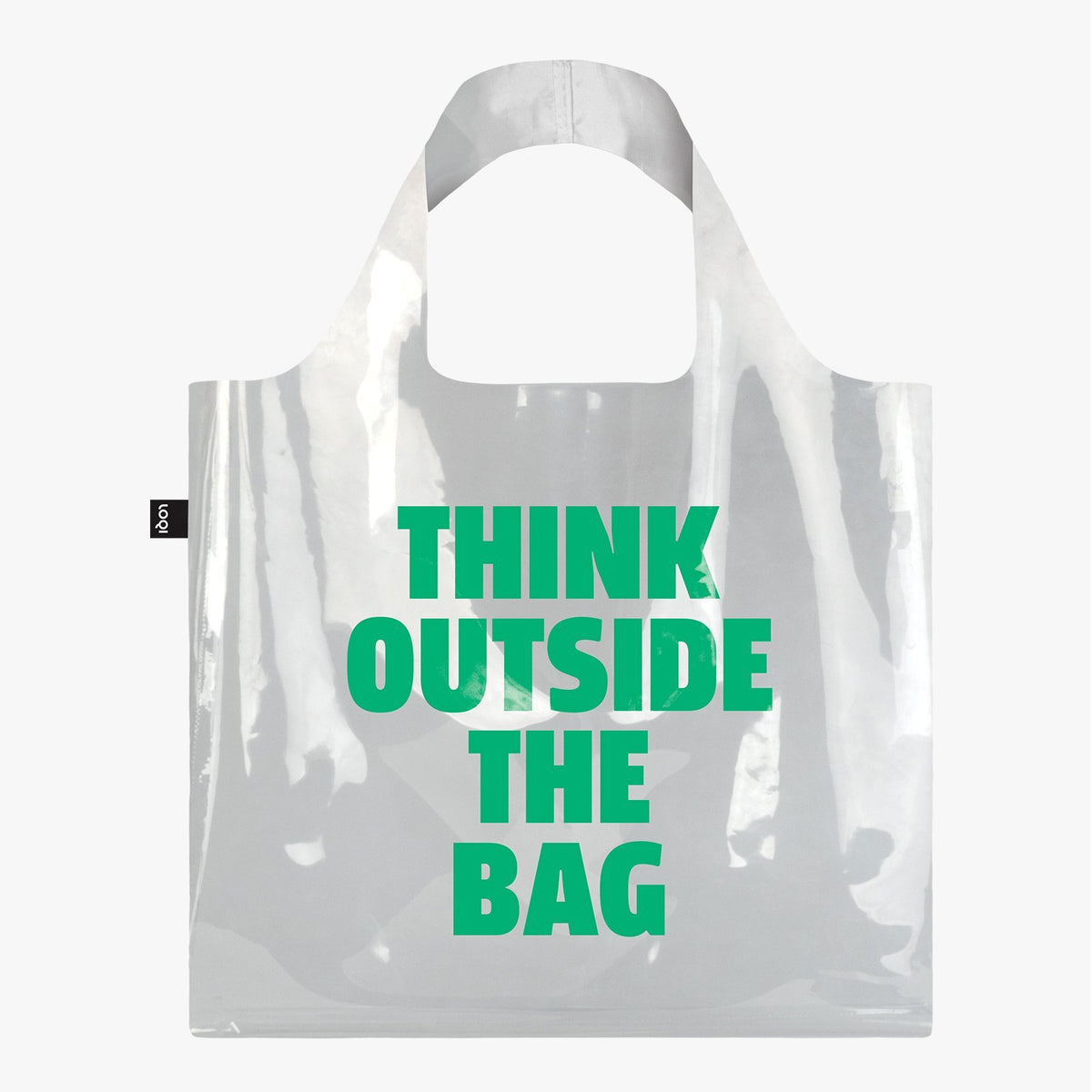 LOQI Transparent Think Outside the Bag Bag