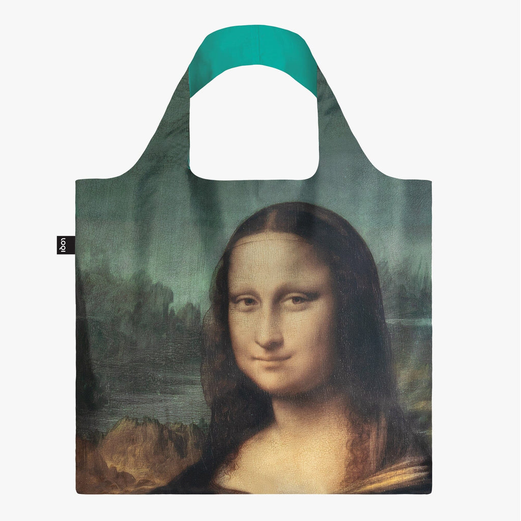 Mona Lisa, The Vitruvian Man, The Last Supper Recycled Zip Pockets