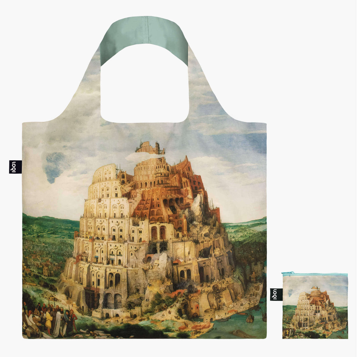 Tower of Babel Recycled Bag