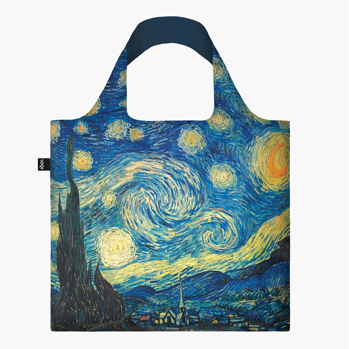 LOQI Vincent van Gogh The Starry Night Recycled Bag
